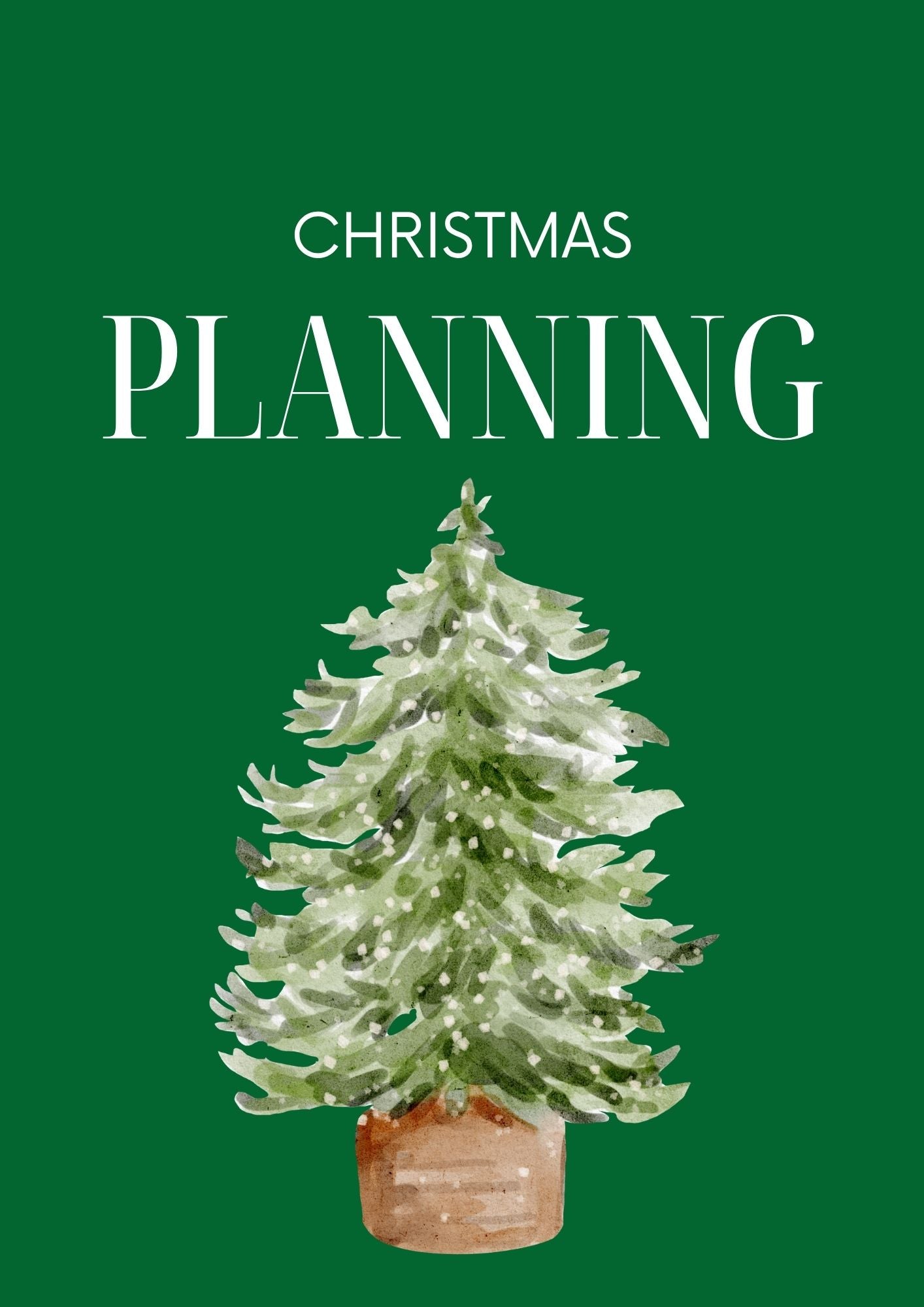 CHRISTMAS PLANNER (105 pages)