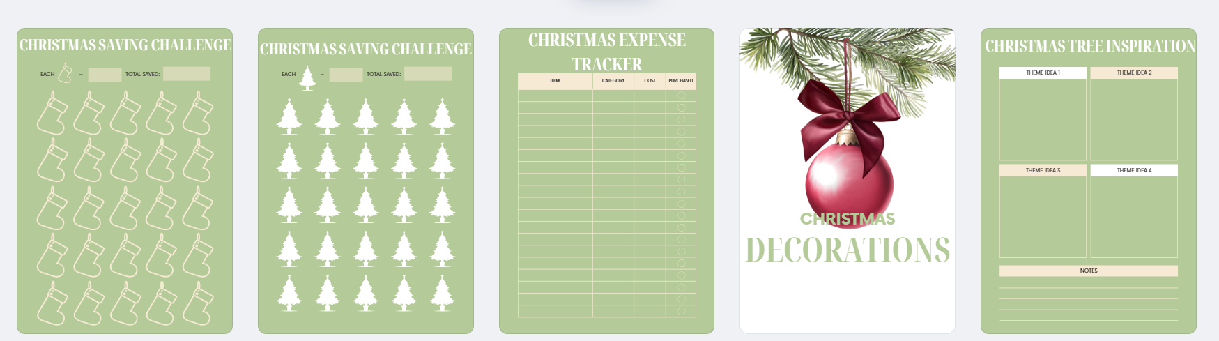 CHRISTMAS PLANNER (105 pages)